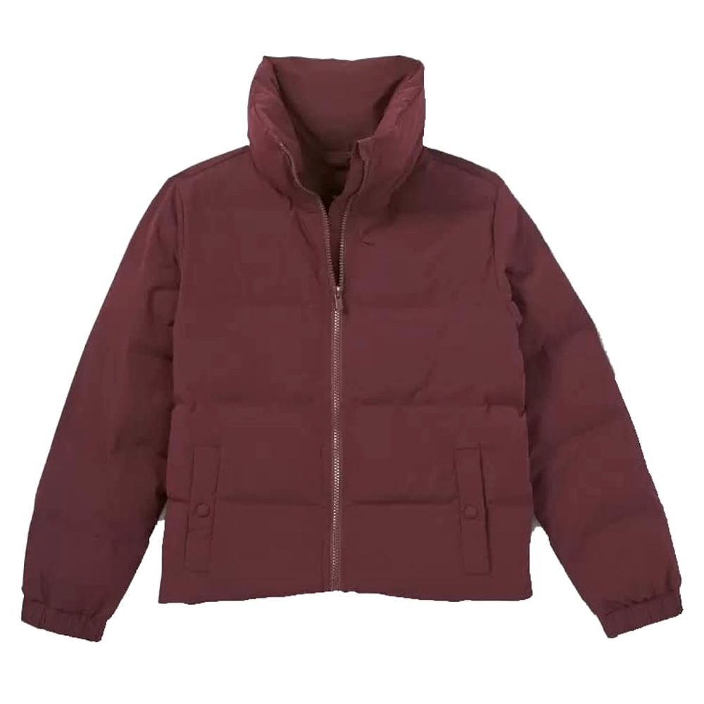 Cropped high collar girls puffer jacket Art Class 10/12